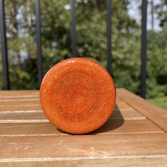 Halloween Fall Tumbler Skinny Drink 30 Oz. Handmade Glitter Candy Queen No Straw - Picture 5 of 12